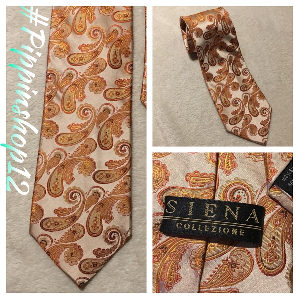 Siena Collezione Men’s Silk Tie GUC